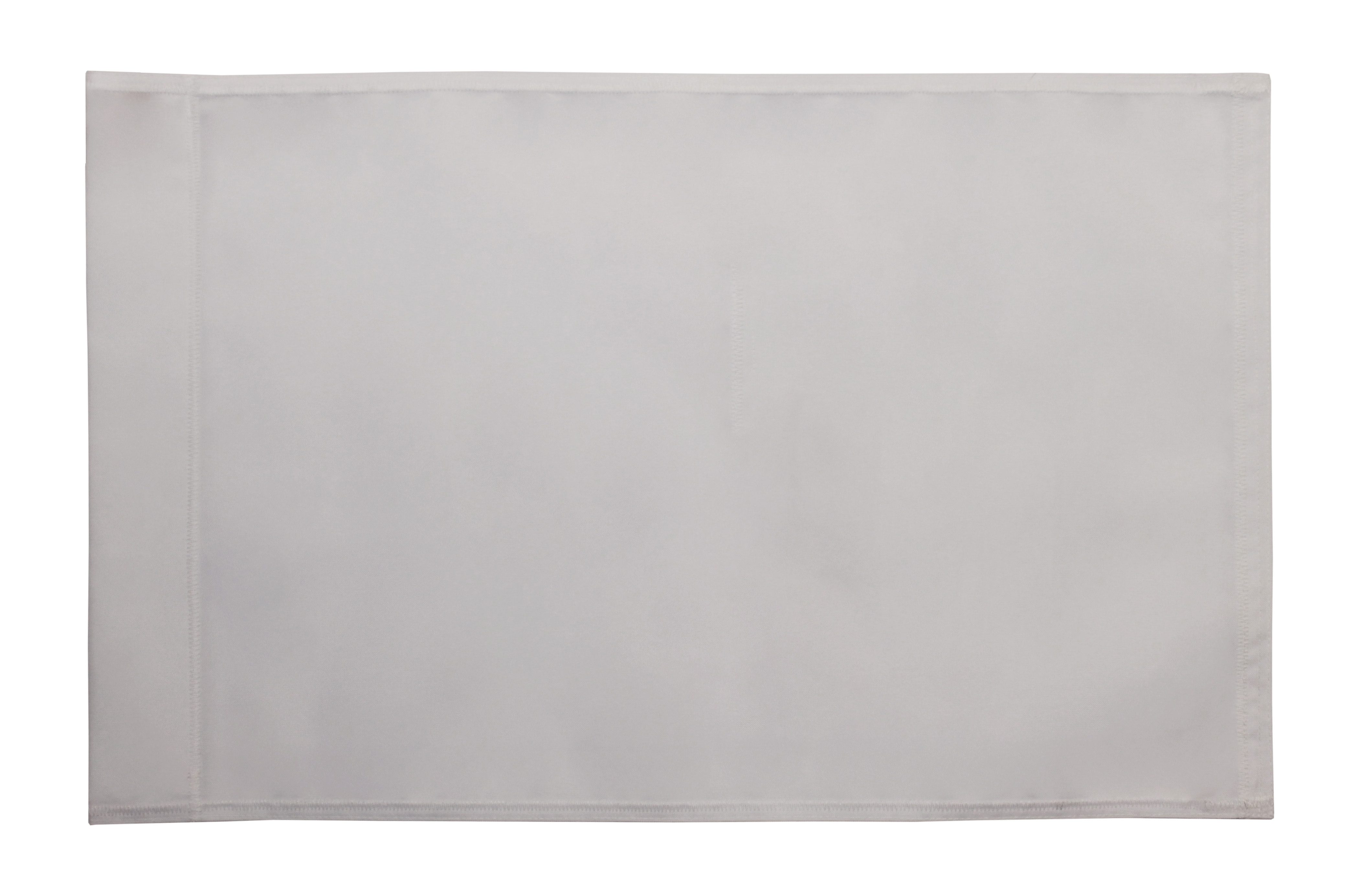 Solid silk screened golf flag