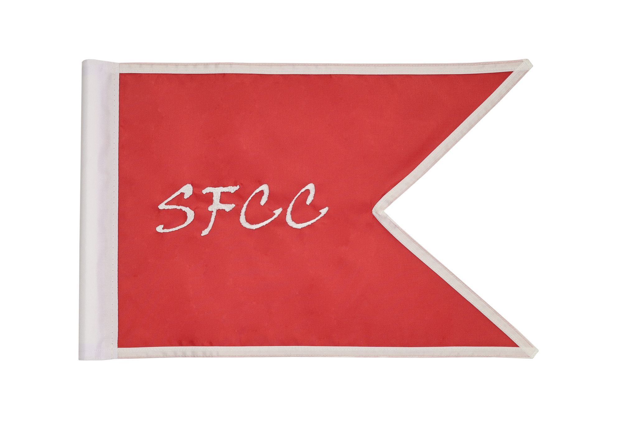 Swallowtail golf flag