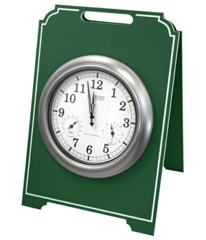 18 inch Clock Easel GC302 Series Recycled Plastic JFM Golf