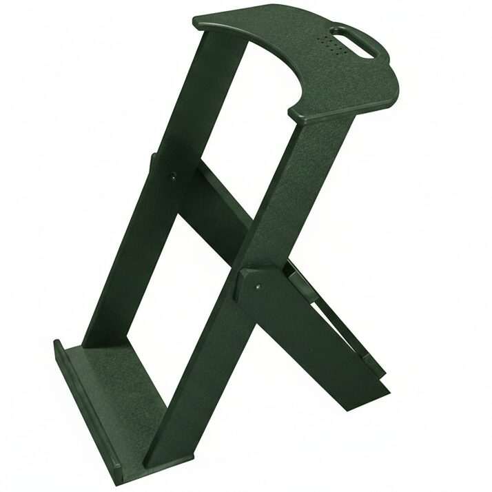 Turf Green Recycled Plastic Regal Folding Bag Stand with Tee Holes