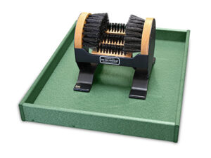 Scrusher on Recycled Plastic Tray GSCS120 Shoe Spike Cleaner JFM Golf