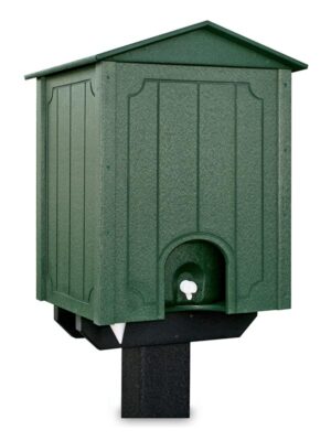 Square Water Cooler Enclosure on 6x6x60 Post Holds 10 Gallon Igloo GW1000 JFM Golf