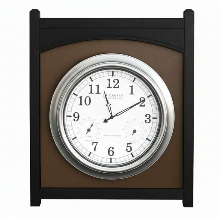 Black and Brown18" Clock Easel
