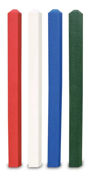 Plain 4"x4" Sign Posts Recycled Plastic JFM Golf Products