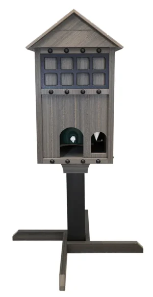 Tribute Collection Deluxe Square Water Cooler Station Portable Base GW1103P Coastal Gray Front JFM Golf