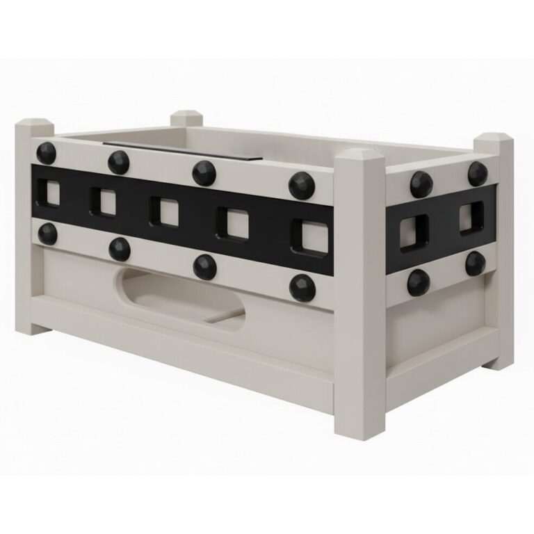 Bright White Tribute Collection Golf Ball Range Crate - 250 Ball Capacity