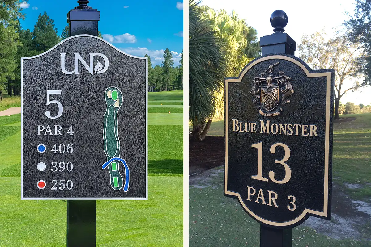 How to Clean Bronze Signs and Aluminum Signs JFM Golf