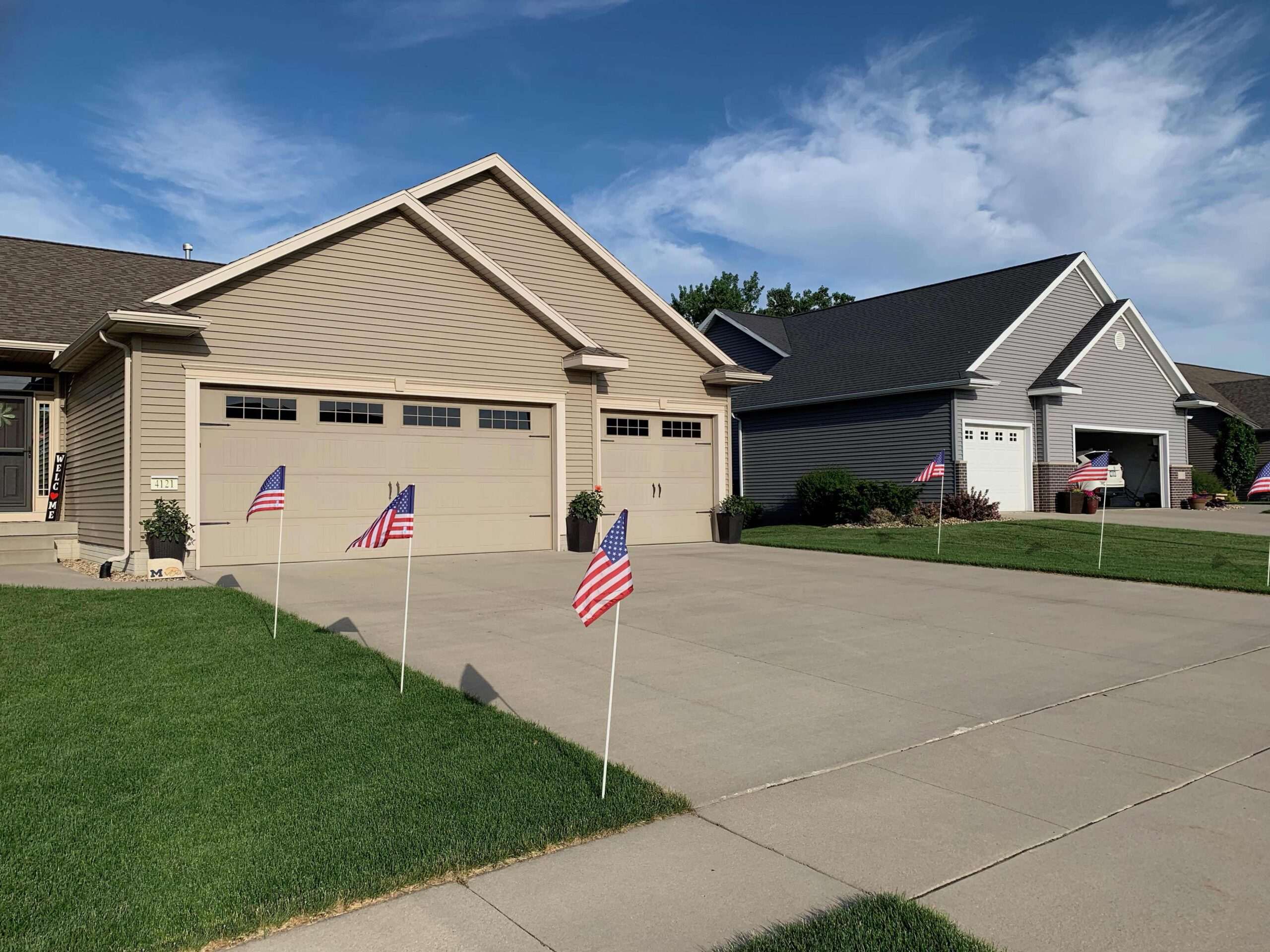 Holiday Driveway Flag Kit JFM Golf