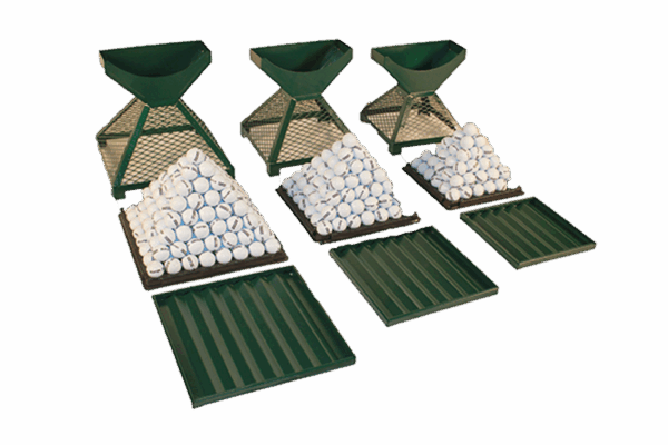 Painted Galvanized Steel Capacity Metal Tray JFM Golf