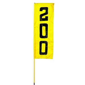 Vertical Numbered Range Flags JFM Golf