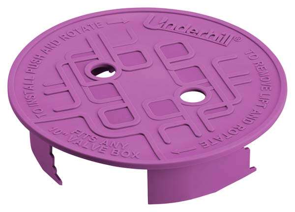 VersaLid Purple Valve Box Lid JFM Golf