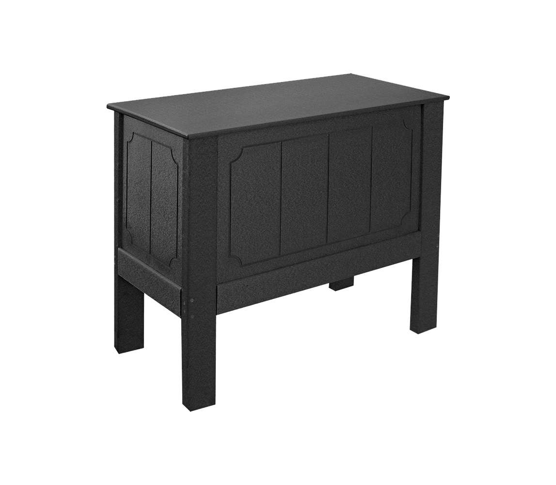 Raised Bulk Divot Mix Storage Box GD1130 Black JFM Golf