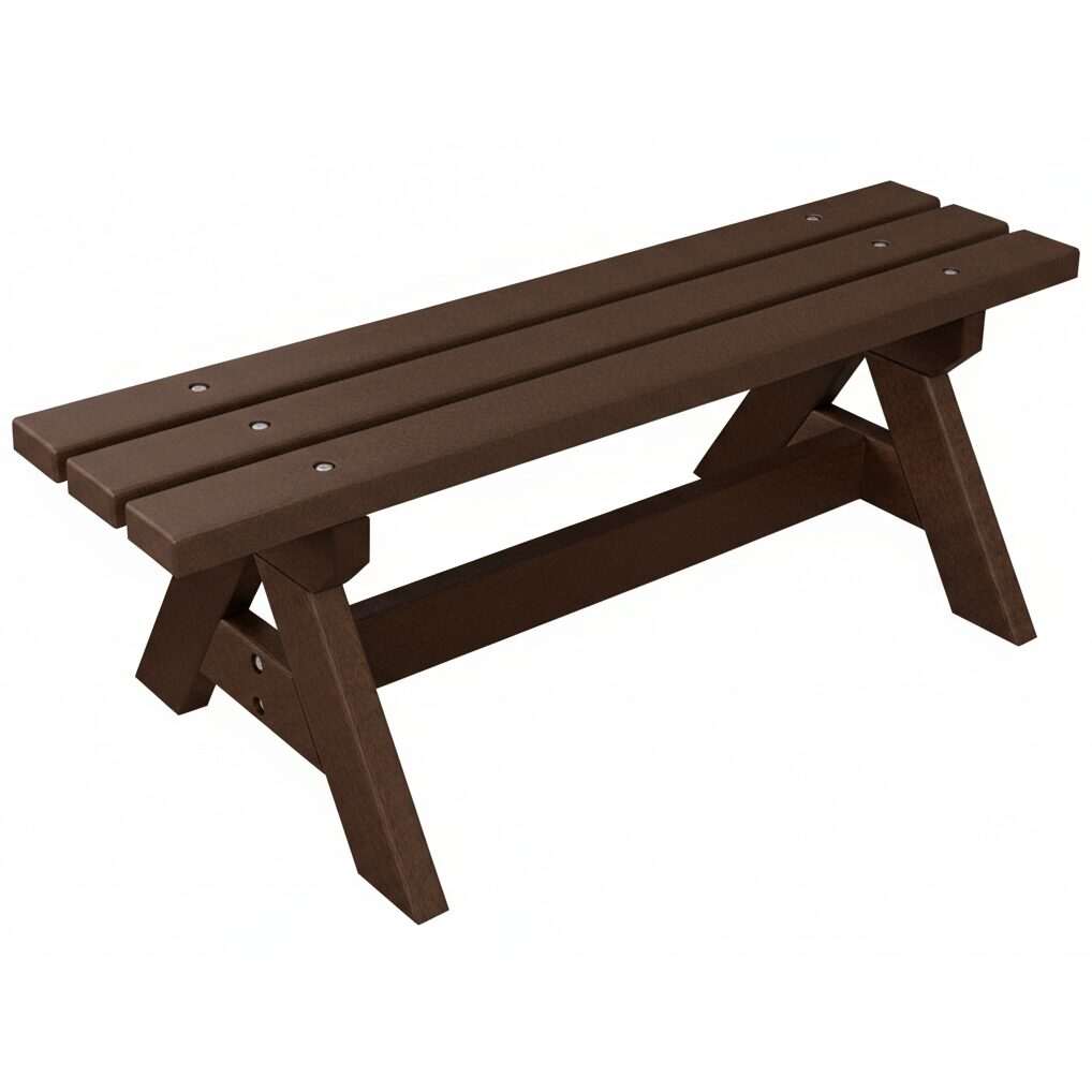 Milwaukee Brown Mall Bench