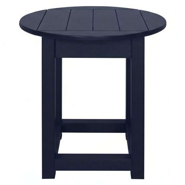 Patriot Blue Recycled Plastic Round Side Table