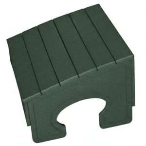 Turf Green Recycled Plastic Footstool