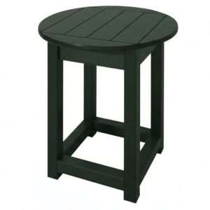 Turf Green Recycled Plastic Round Side Table