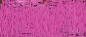 Evergreen Pink Sod Staples Box of 1000 JFM Golf