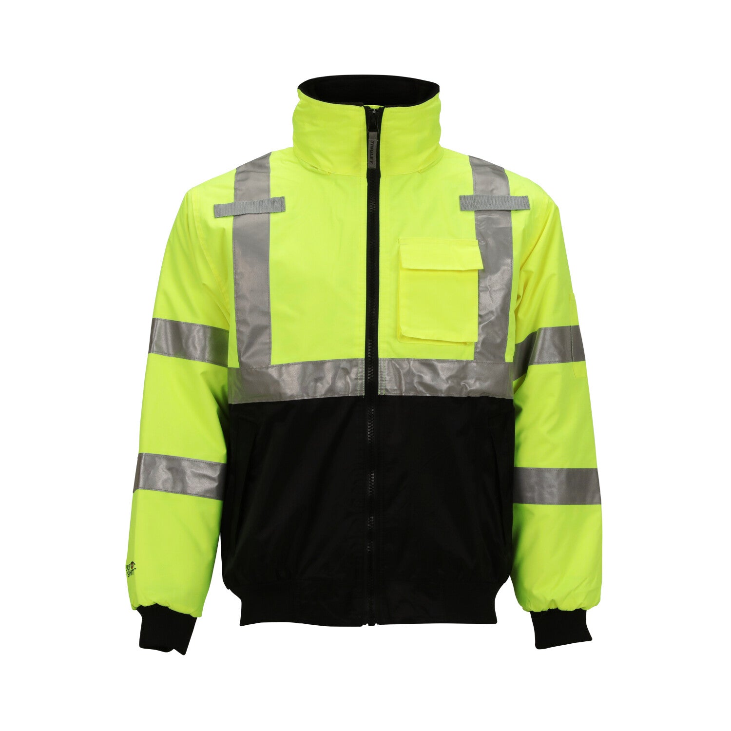 Tingley Bomber Jacket Fluorescent Yellow-Green JFM Golf