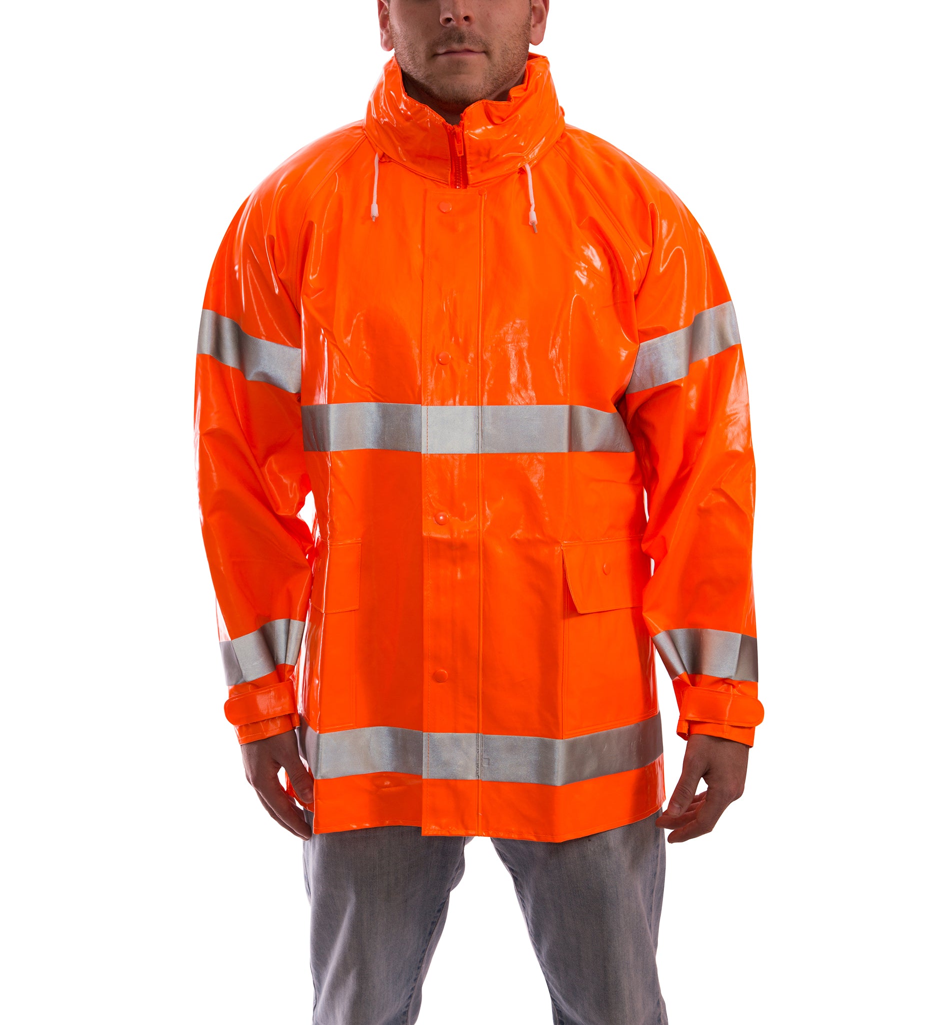 Tingley Comfort-Brite Jacket Fluorescent Orange-Red JFM Golf