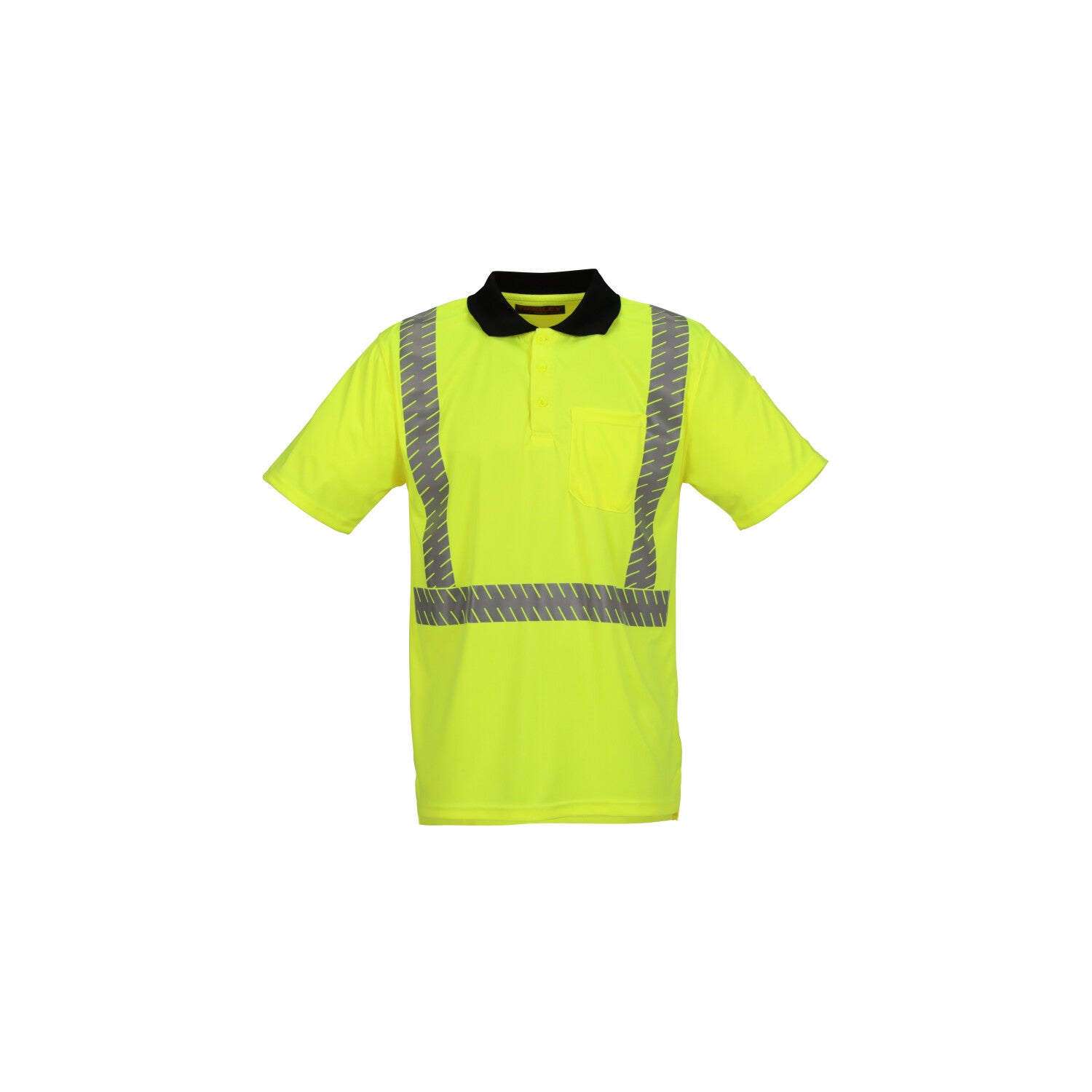 Tingley Job Sight Class 2 Polo Shirt Fluorescent Yellow-Green JFM Golf