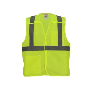 Tingley Job Sight Class 2 Breakaway Vest Fluorescent Yellow-Green JFM Golf