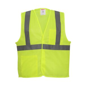 Tingley Job Sight Class 2 Mesh Vest Fluorescent Yellow-Green JFM Golf