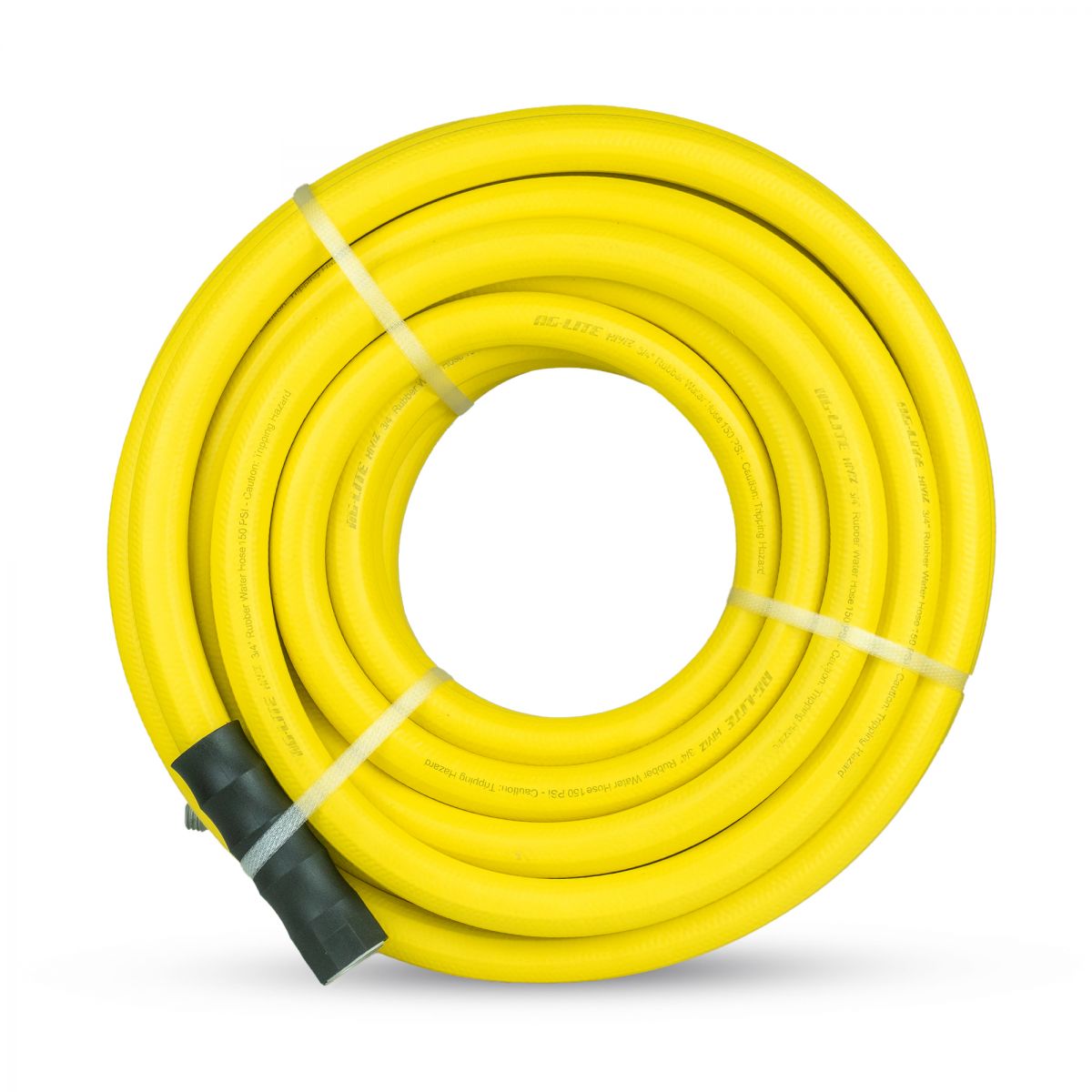 BluBird AG-Lite HiViZ Rubber Water Hose 3/4" Yellow JFM Golf