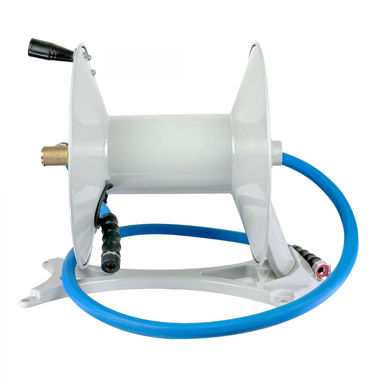 BluBird AG-Lite Wall Mounted Manual Hose Reel 5/8" x 150' - Hose Not Included JFM Golf