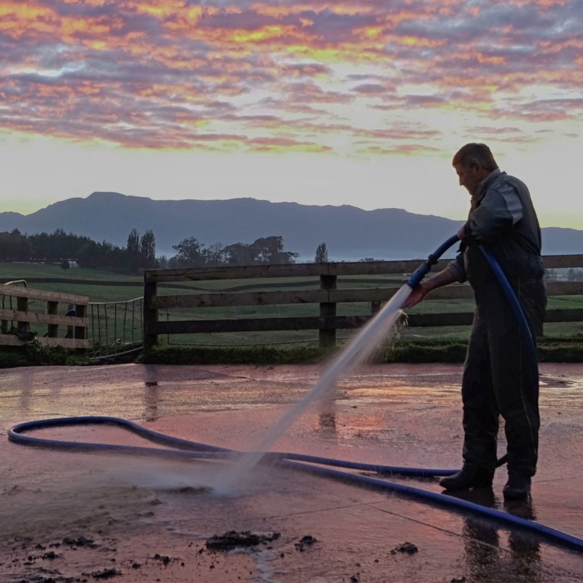 BluBird AG-Lite Rubber Water Hose Lead-In 5/8" x 6' JFM Golf
