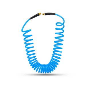 BluBird Avagard PU Recoil Air Hose Assembly 1/4" x 25' JFM Golf