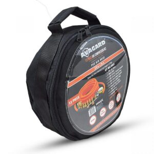 BluBird Avagard PVC Air Hose Assembly 3/8-inch x 25-foot with 9-Piece Steel Accessory Kit JFM Golf