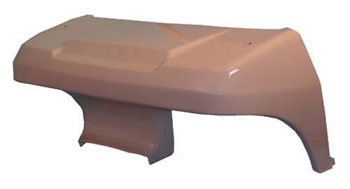 Nivel Parts Club Car DS Beige Front Cowl (No Headlight Opening) JFM Golf