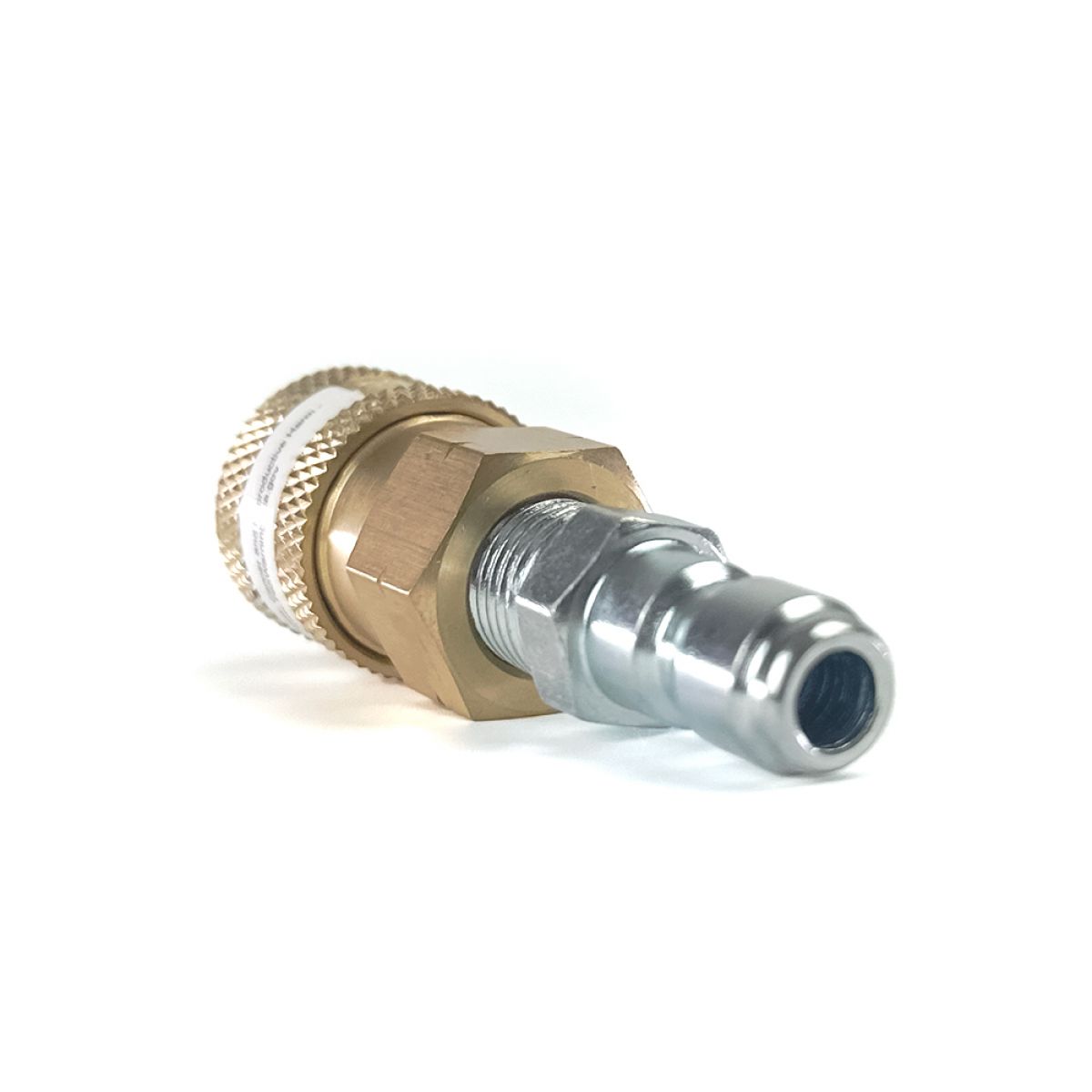 Blu Shield 1/4" Quick Disconnect Plug x 1/4" Male Pipe Thread Pressure Washer Adapter JFM Golf