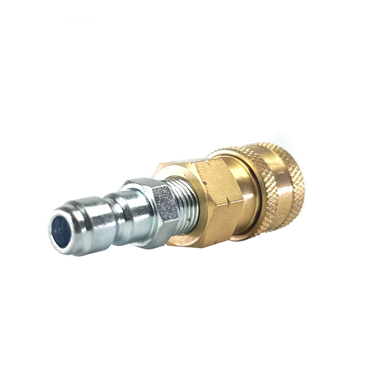 Blu Shield 1/4" Quick Disconnect Plug x 1/4" Male Pipe Thread Pressure Washer Adapter JFM Golf