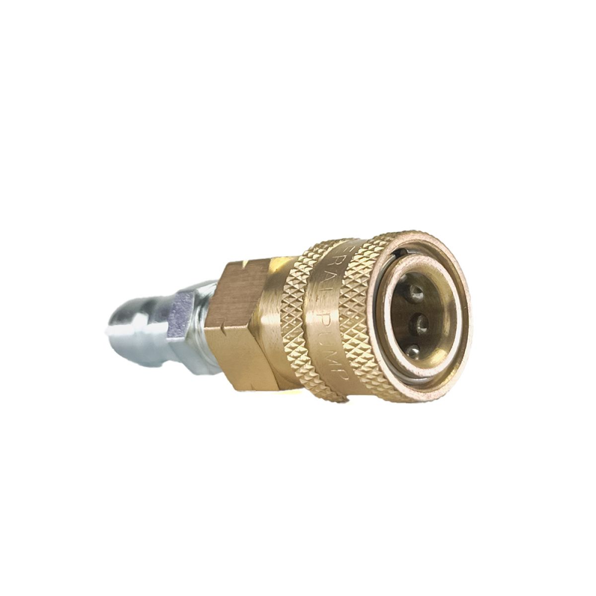 Blu Shield 1/4" Quick Disconnect Plug x 1/4" Male Pipe Thread Pressure Washer Adapter JFM Golf