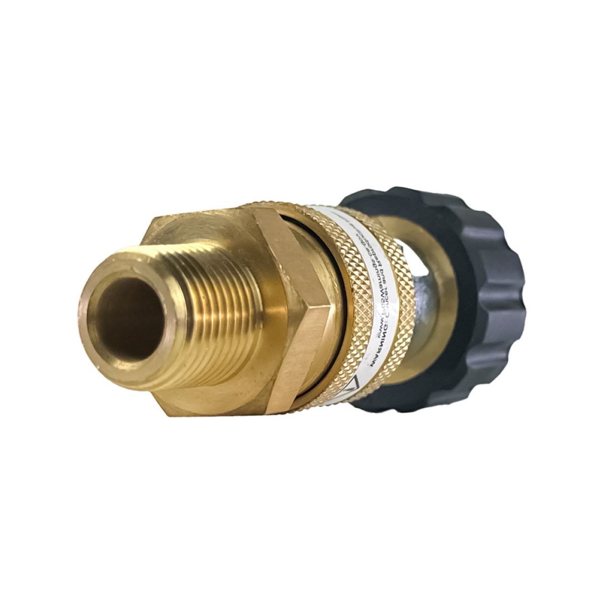 Blu Shield Female Metric x 3/8" Quick Disconnect Plug/Socket Pressure Washer Adapter Set JFM Golf