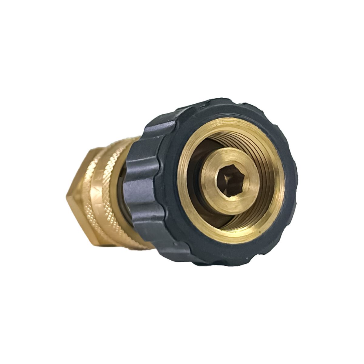 Blu Shield Female Metric x 3/8" Quick Disconnect Plug/Socket Pressure Washer Adapter Set JFM Golf