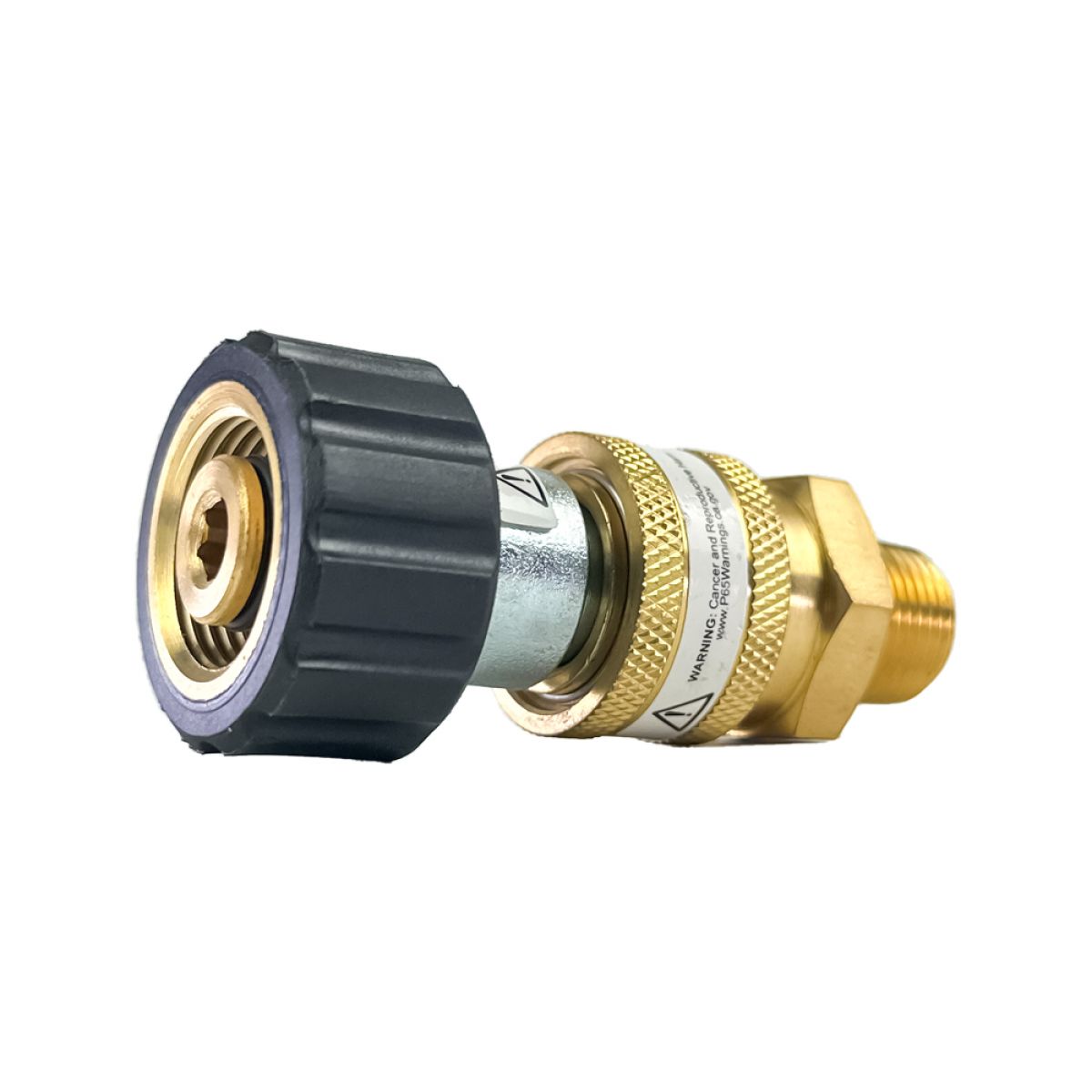 Blu Shield Female Metric x 3/8" Quick Disconnect Plug/Socket Pressure Washer Adapter Set JFM Golf