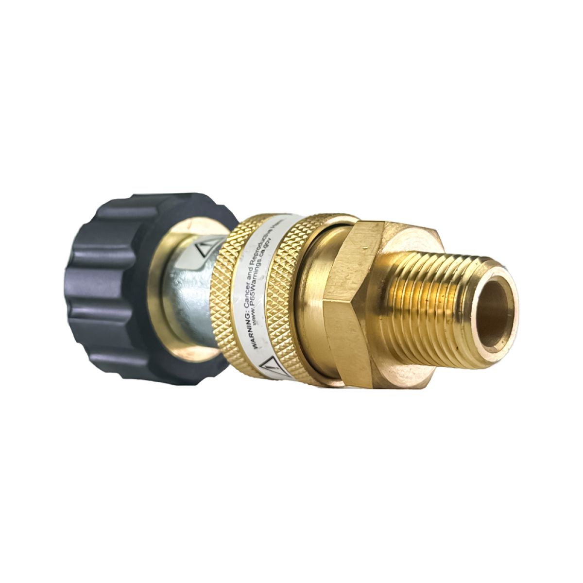 Blu Shield Female Metric x 3/8" Quick Disconnect Plug/Socket Pressure Washer Adapter Set JFM Golf