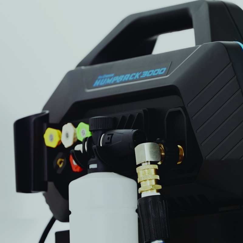 Blu Shield HumpBack Pressure Washer System - 3000 PSI | Portable Wall Mount Unit JFM Golf