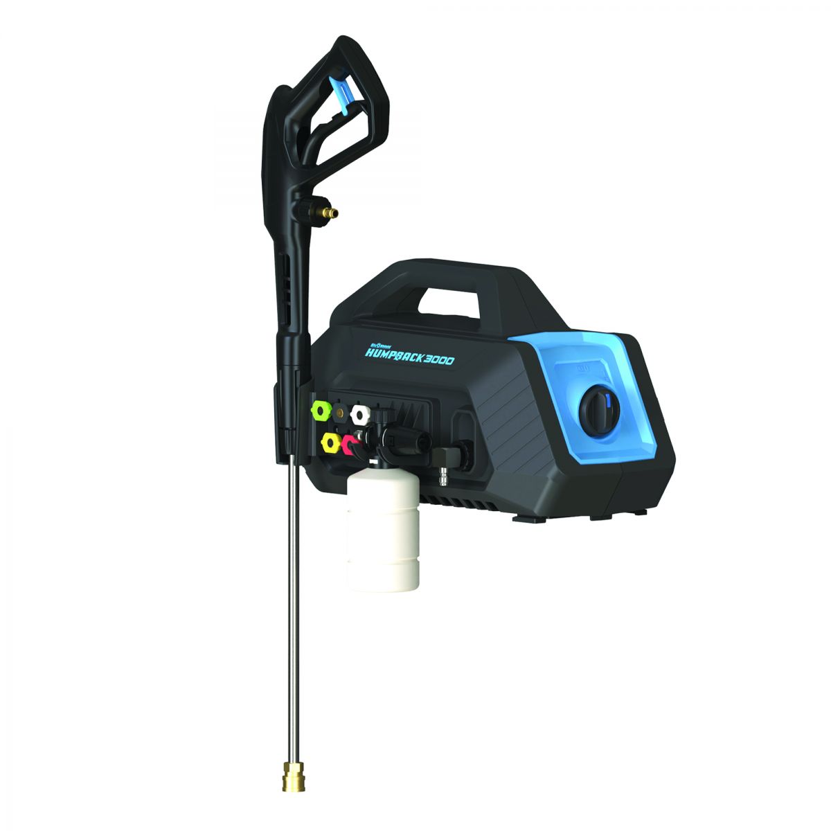 Blu Shield HumpBack Pressure Washer System - 3000 PSI | Portable Wall Mount Unit JFM Golf