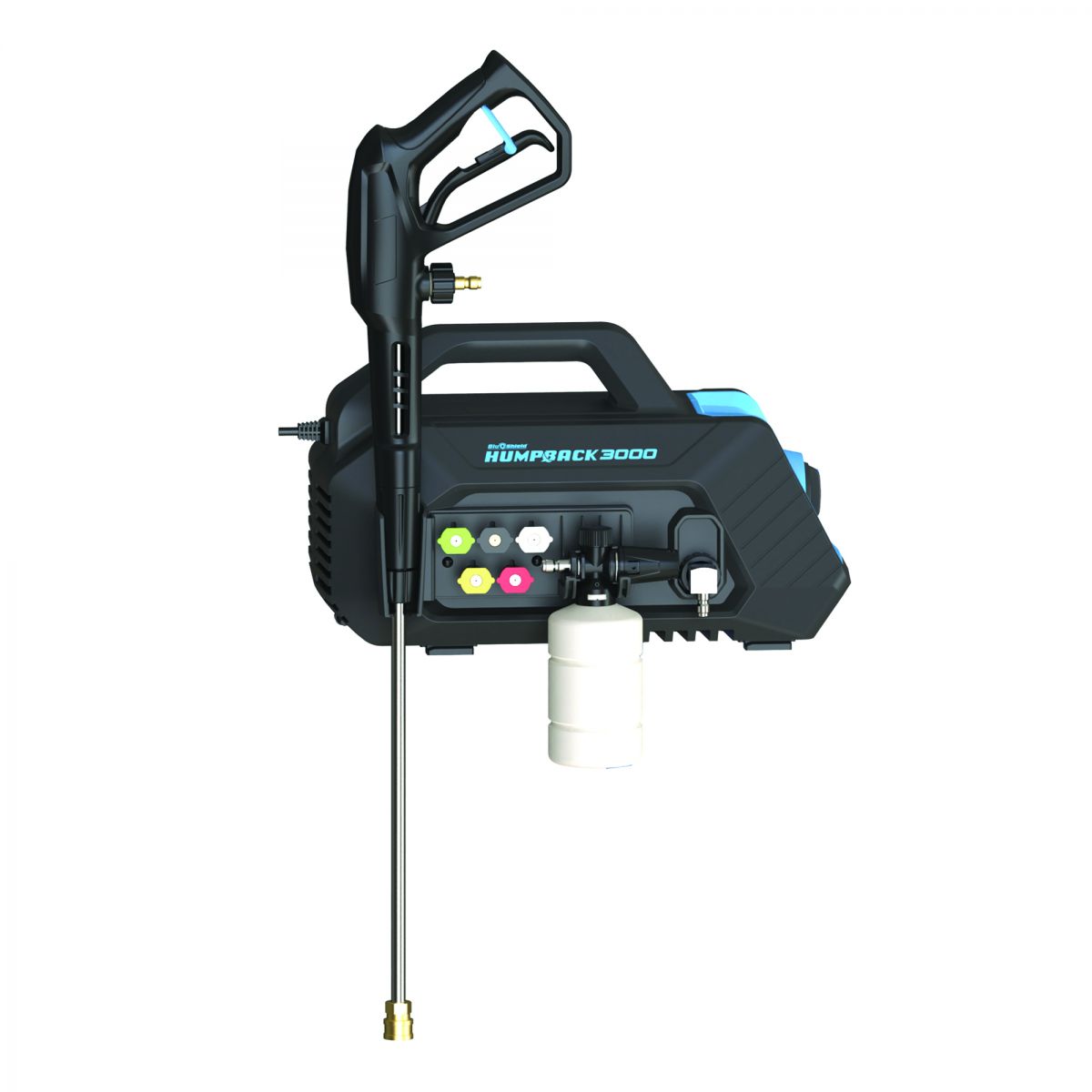 Blu Shield HumpBack Pressure Washer System - 3000 PSI | Portable Wall Mount Unit JFM Golf