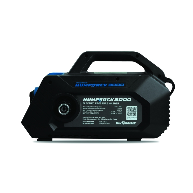 Blu Shield HumpBack Pressure Washer System - 3000 PSI | Portable Wall Mount Unit JFM Golf
