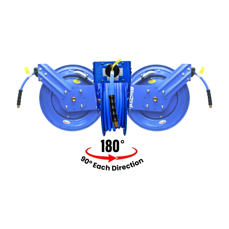 BluBird 180° Hose Reel Swivel Mount JFM Golf