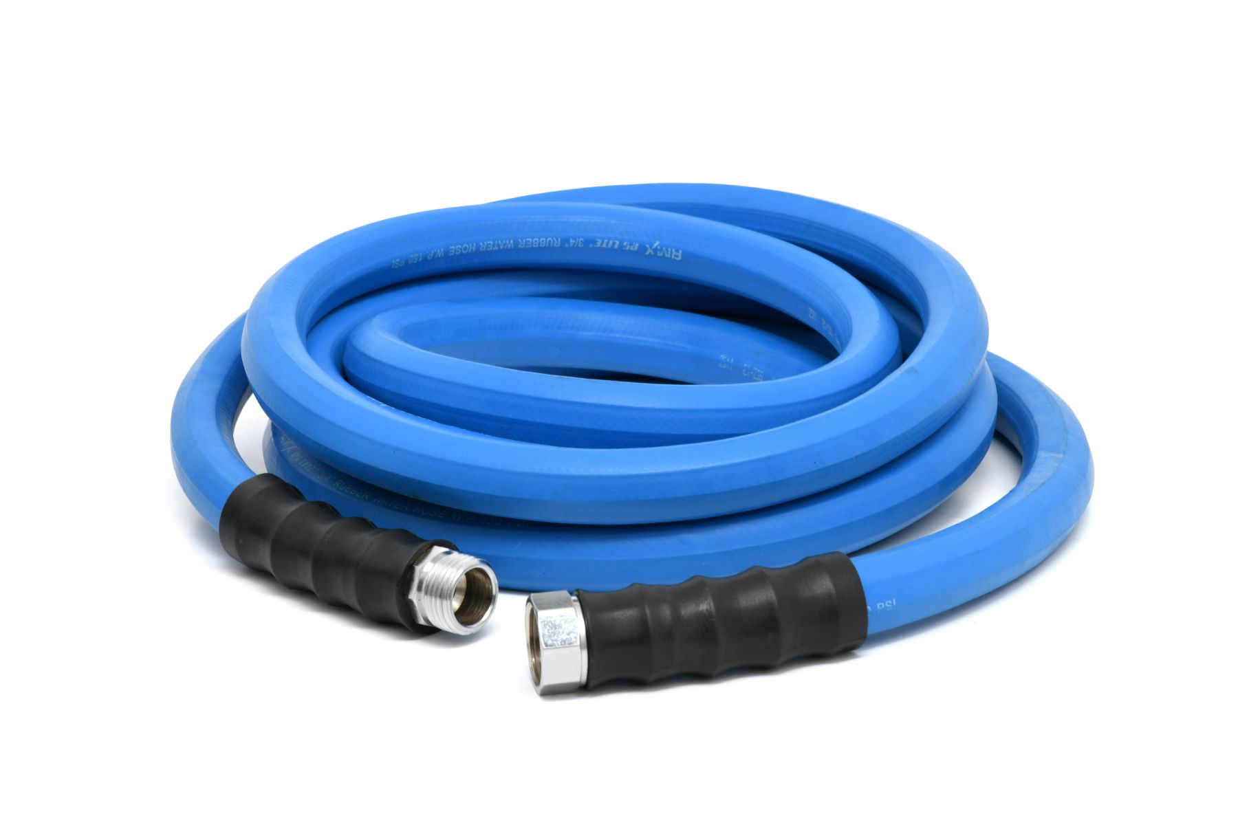 BluBird AG-Lite 3/4-inch Premium Rubber Water Hose Assembly (2-Pack) JFM Golf