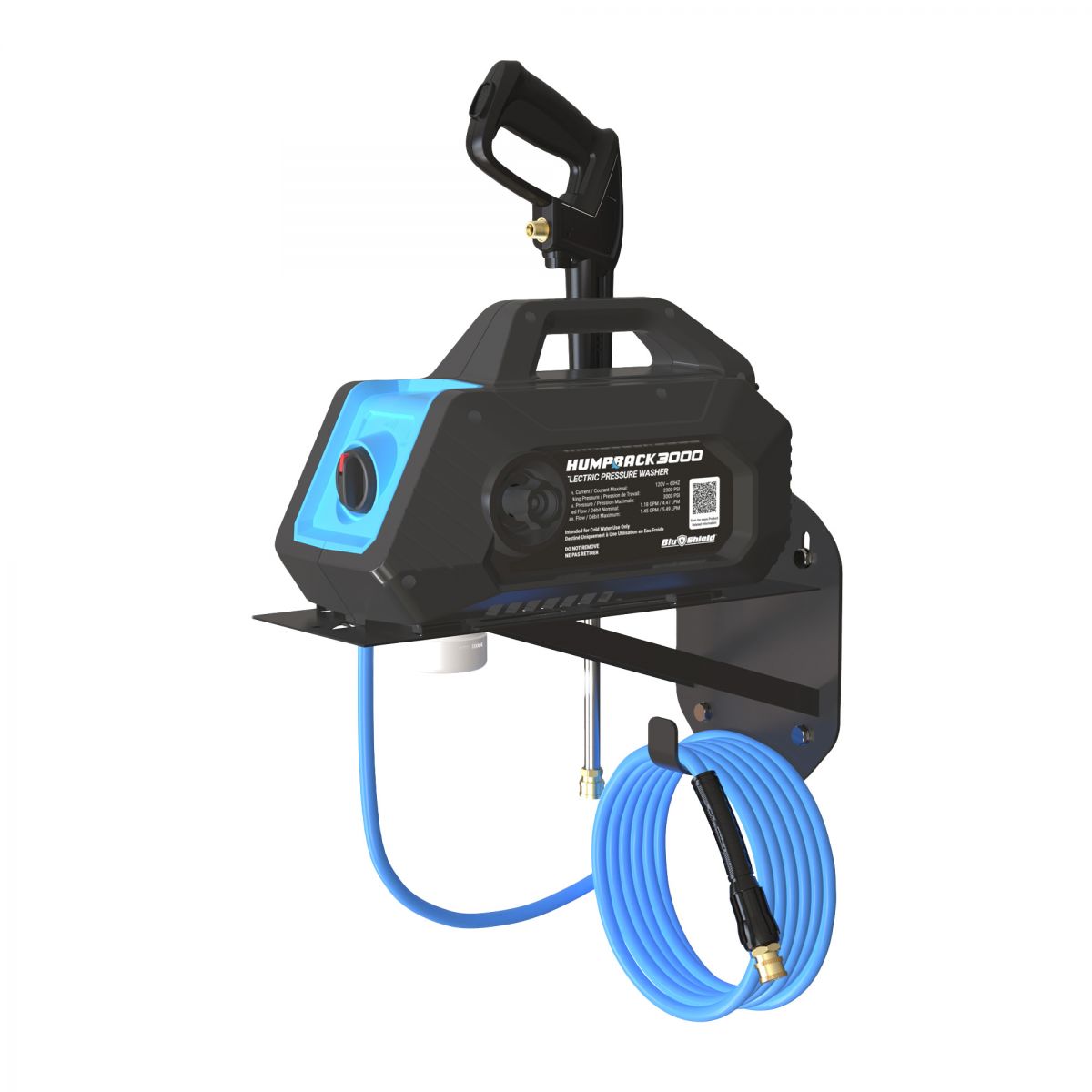 BluBird Blu Shield Wall Mount Plate for Humpback Reel JFM Golf