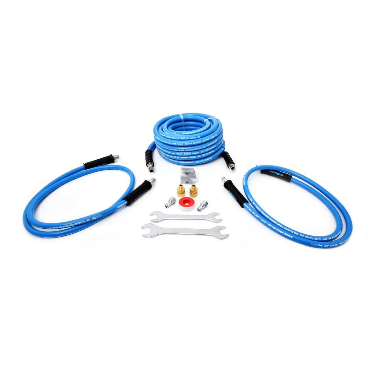 BluBird Blu Shield U-BLoX 1200 1/2-inch NPT Dual Inlet Pressure-Washer Connection Kit JFM Golf
