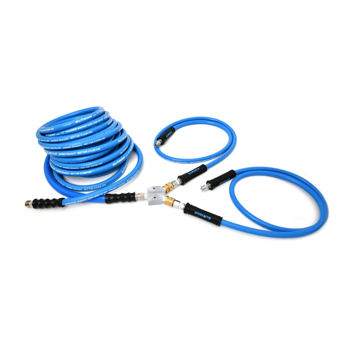 BluBird Blu Shield U-BLoX 1200 1/2-inch NPT Dual Inlet Pressure-Washer Connection Kit JFM Golf
