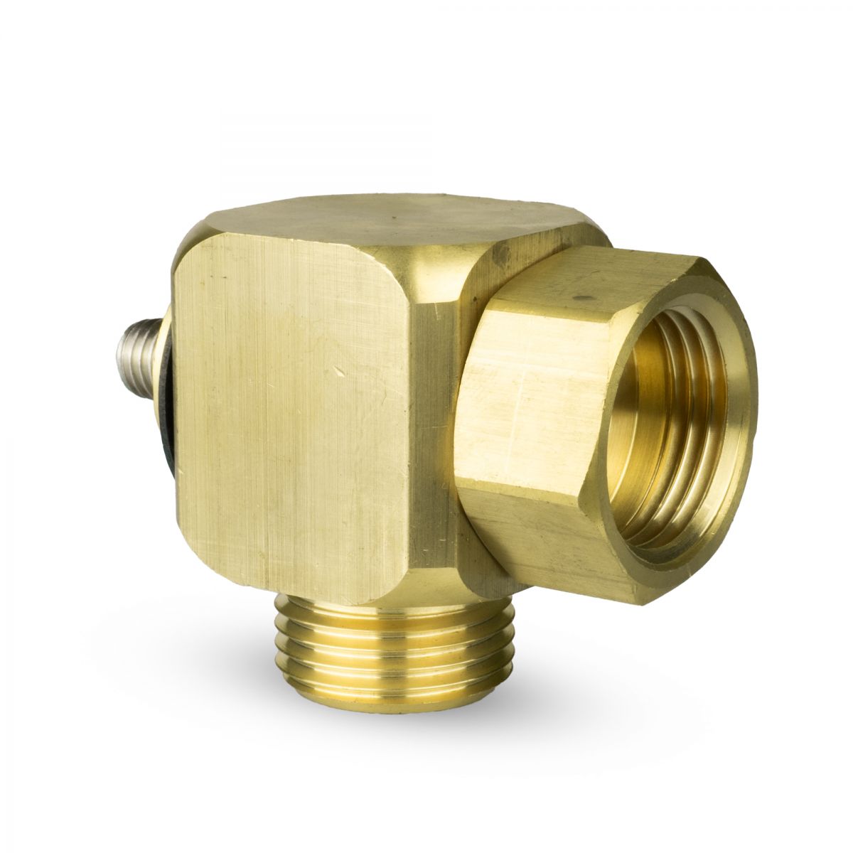 BluBird Brass Part GHT 3/4-inch Female x 3/4-inch Male for Hose Reel JFM Golf