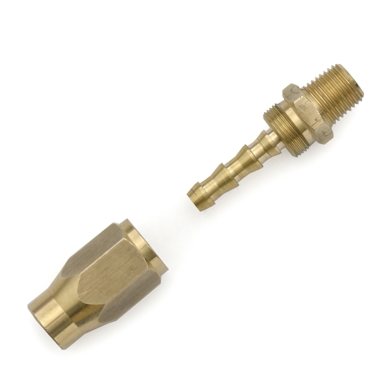 BluBird Fast Fix - 1/4" Air Hose Assembly Repair Fitting - w/ 1/4" MNPT Fixed JFM Golf